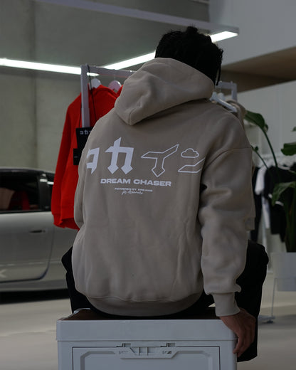 "Dream Chaser" Hoodie // CHAMPAGNE