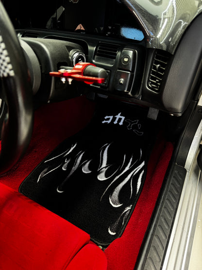 "Flame" Floor Mats //