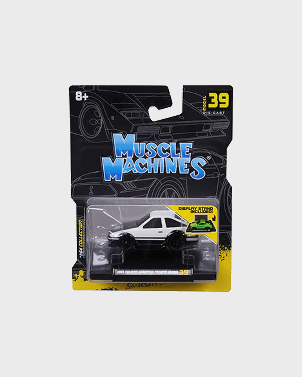 Muscle Machines 1:64 1983-85 Toyota Sprinter Trueno (AE86) Limited Edition – White