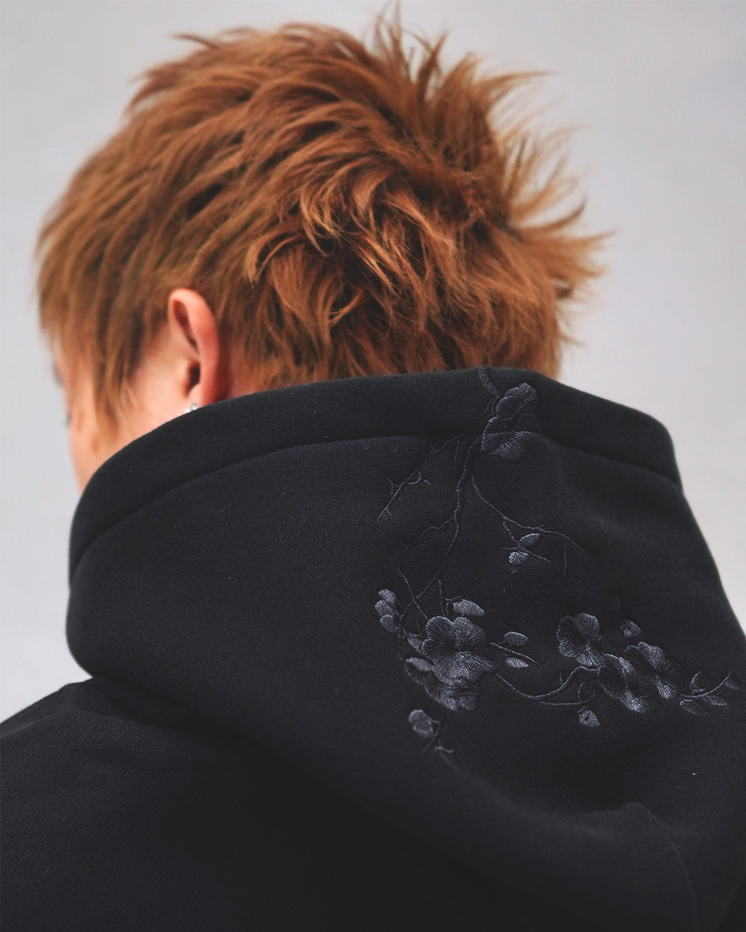 Black / Black Blossom V2 //// Hoodie