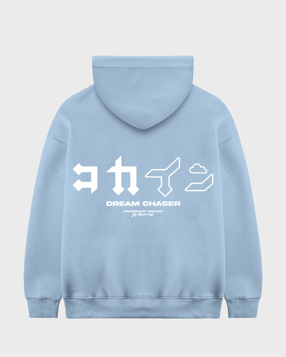 "Dream Chaser" Hoodie // Pastel Blue