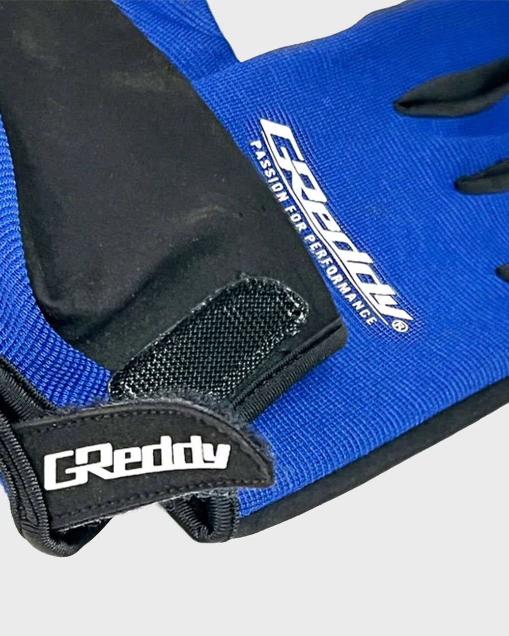 GReddy "Passion for Performance" Mechanic's Gloves - Blue/Black