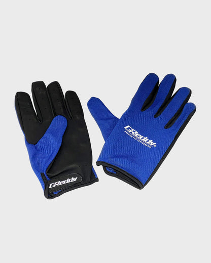 GReddy "Passion for Performance" Mechanic's Gloves - Blue/Black