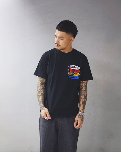 Logo "Dept" T Shirt // Black