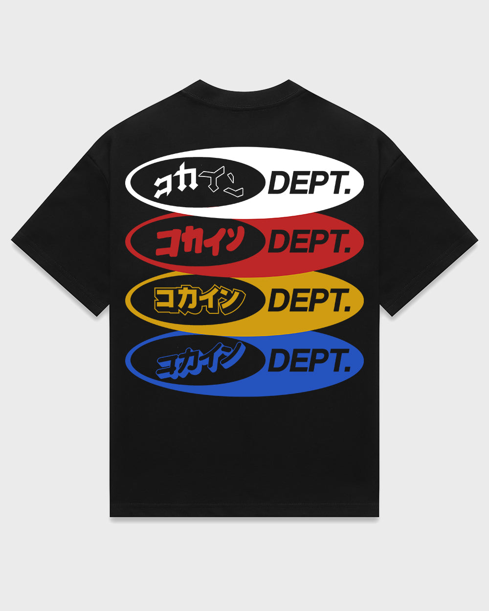 Logo "Dept" T Shirt // Black