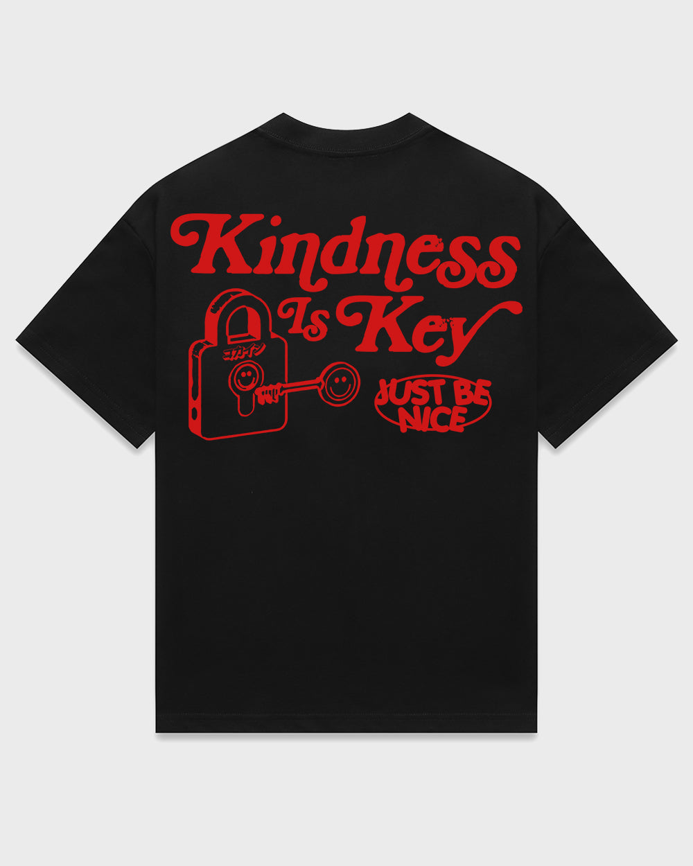 Kindness Is Key T Shirt // Black