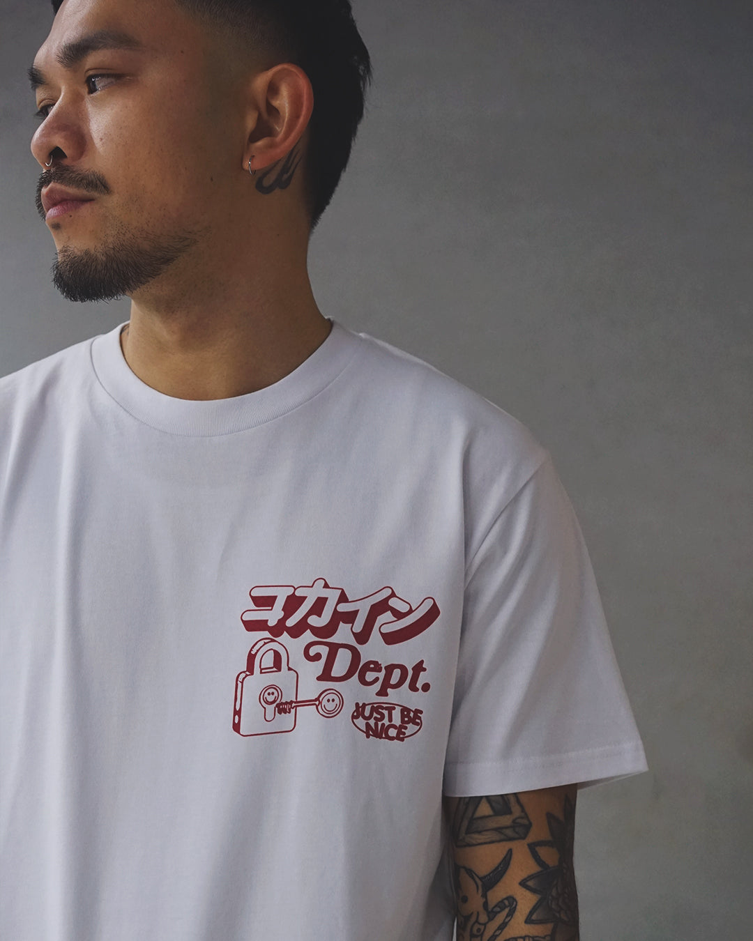 Kindess Is Key T Shirt // White