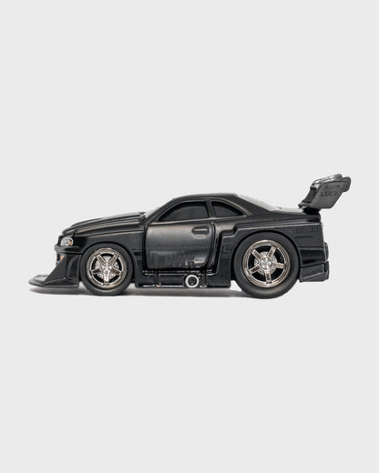 Muscle Machines 1:64 LBWK 1999 Nissan Skyline GT-R R34 – Black – Liberty Walk – Mijo Exclusives