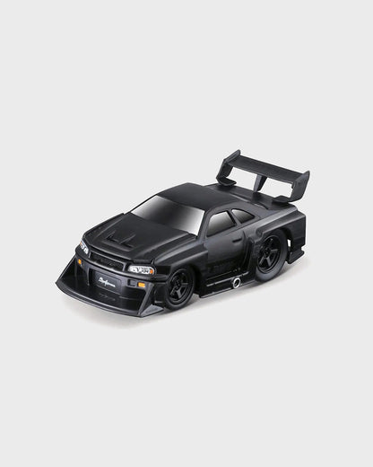 Muscle Machines 1:64 Liberty Walk 1999 Nissan Skyline GT-R R34 – Blackout Edition – Series 8 #48