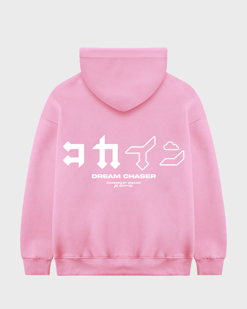 "Dream Chaser" Hoodie // Pastel Pink