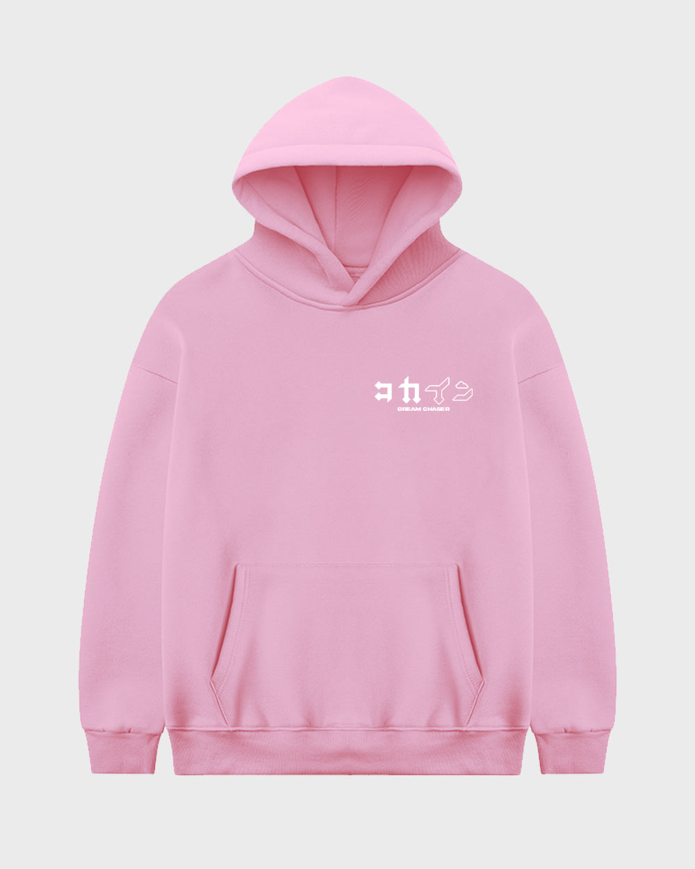 "Dream Chaser" Hoodie // Pastel Pink