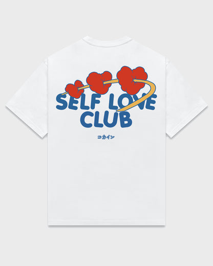 "Self Love Club" T Shirt // White