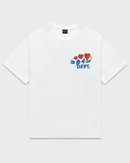 "Self Love Club" T Shirt // White