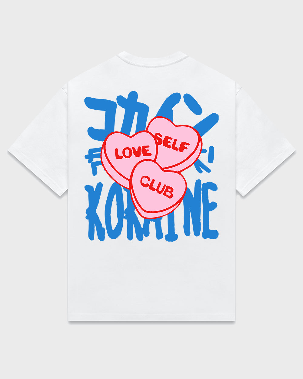 Self Love Club - Candy T Shirt // White