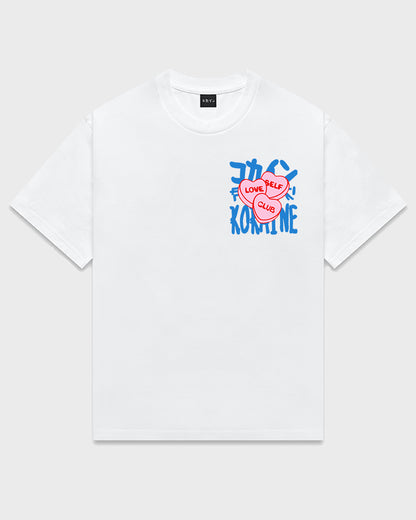 Self Love Club - Candy T Shirt // White