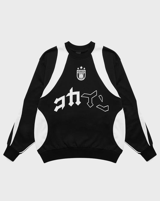 Team Jersey Sweater // BLACK