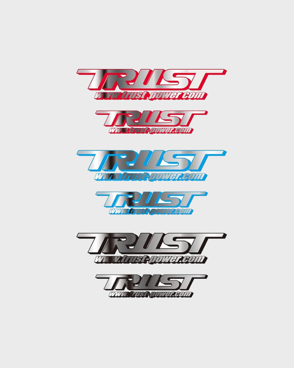 GReddy - TRUST Mirror Sticker