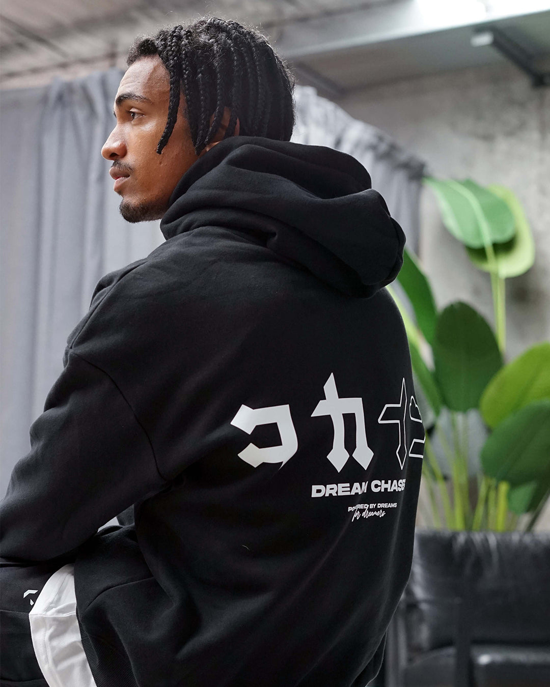 Dream Chaser Hoodie BLACK kokaine